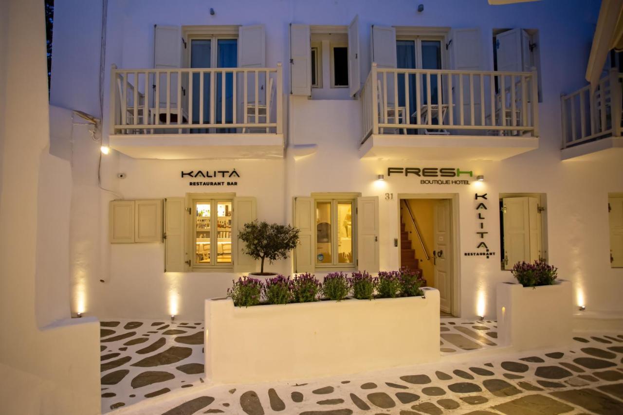 Fresh Boutique Hotel Mykonos Town Екстериор снимка